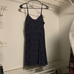 Blue Polka Dot Dress